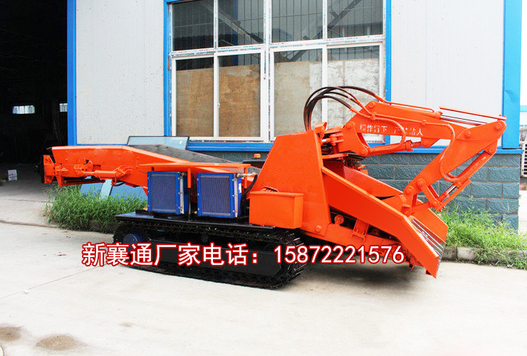 修建地鐵扒渣機
